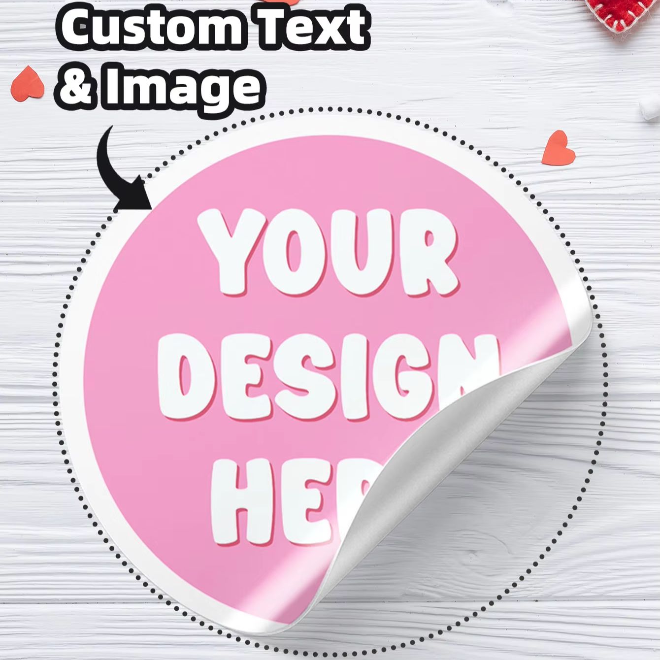 1/48/96PCS Aangepaste ronde wa - Personalised Candle Label recensie en prijs