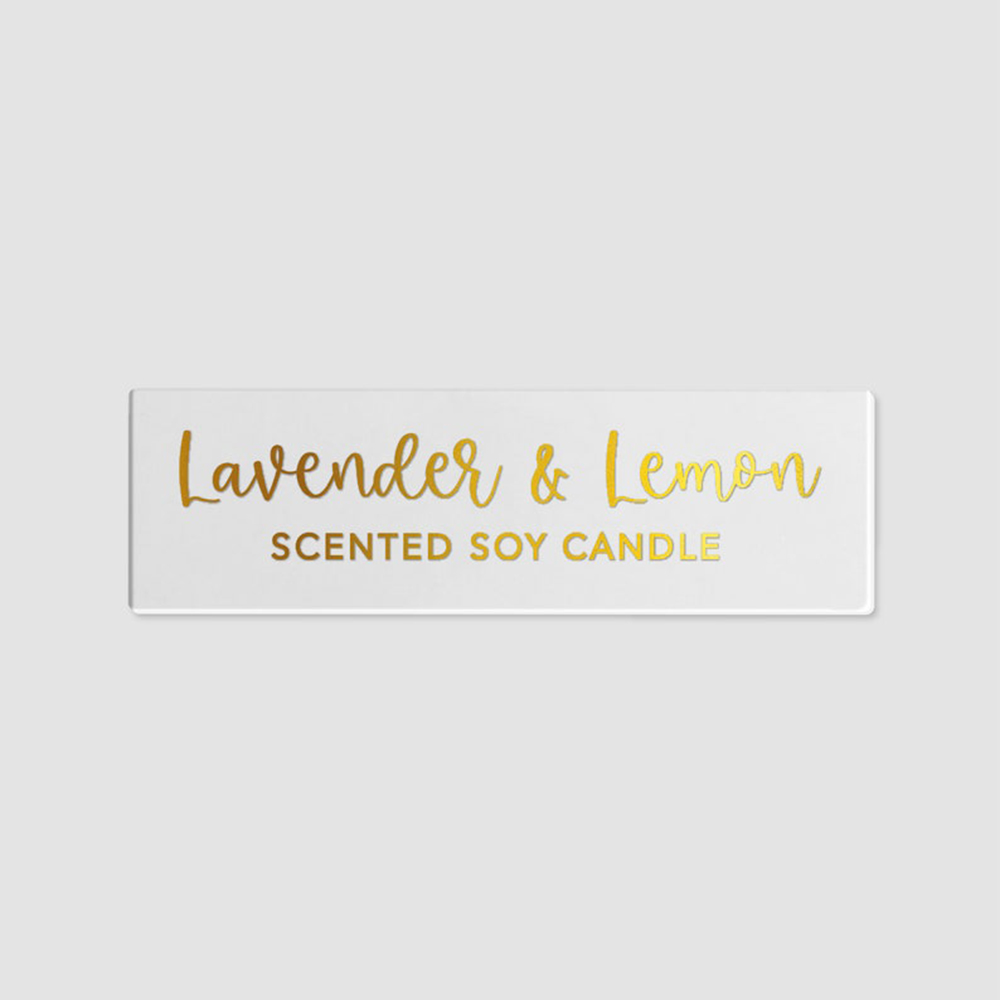 50 stuks 45x15mm gepersonalise - Personalised Candle Label recensie en prijs