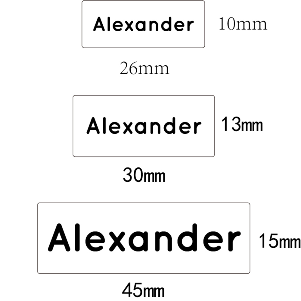 50 stuks 45x15mm gepersonalise - Personalised Candle Label recensie en prijs
