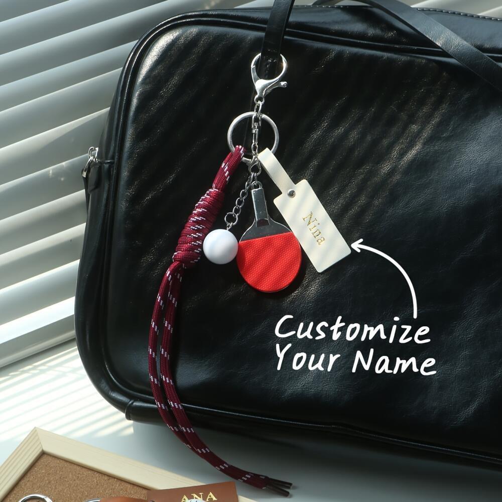 Gepersonaliseerde sleutelhange - Monogram Keychain Leather recensie en prijs