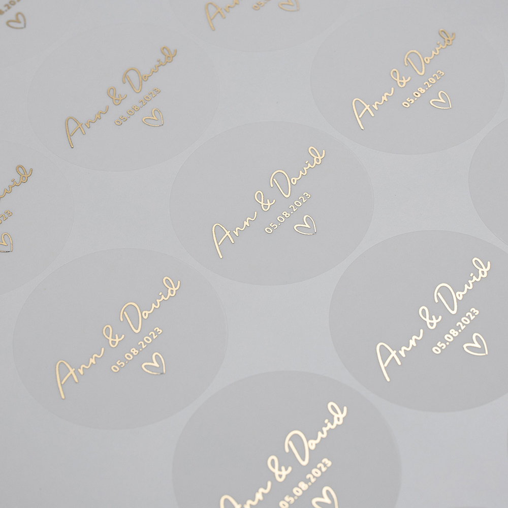 Aangepaste 50 stks Ronde Goudf - Personalised Candle Label recensie en prijs