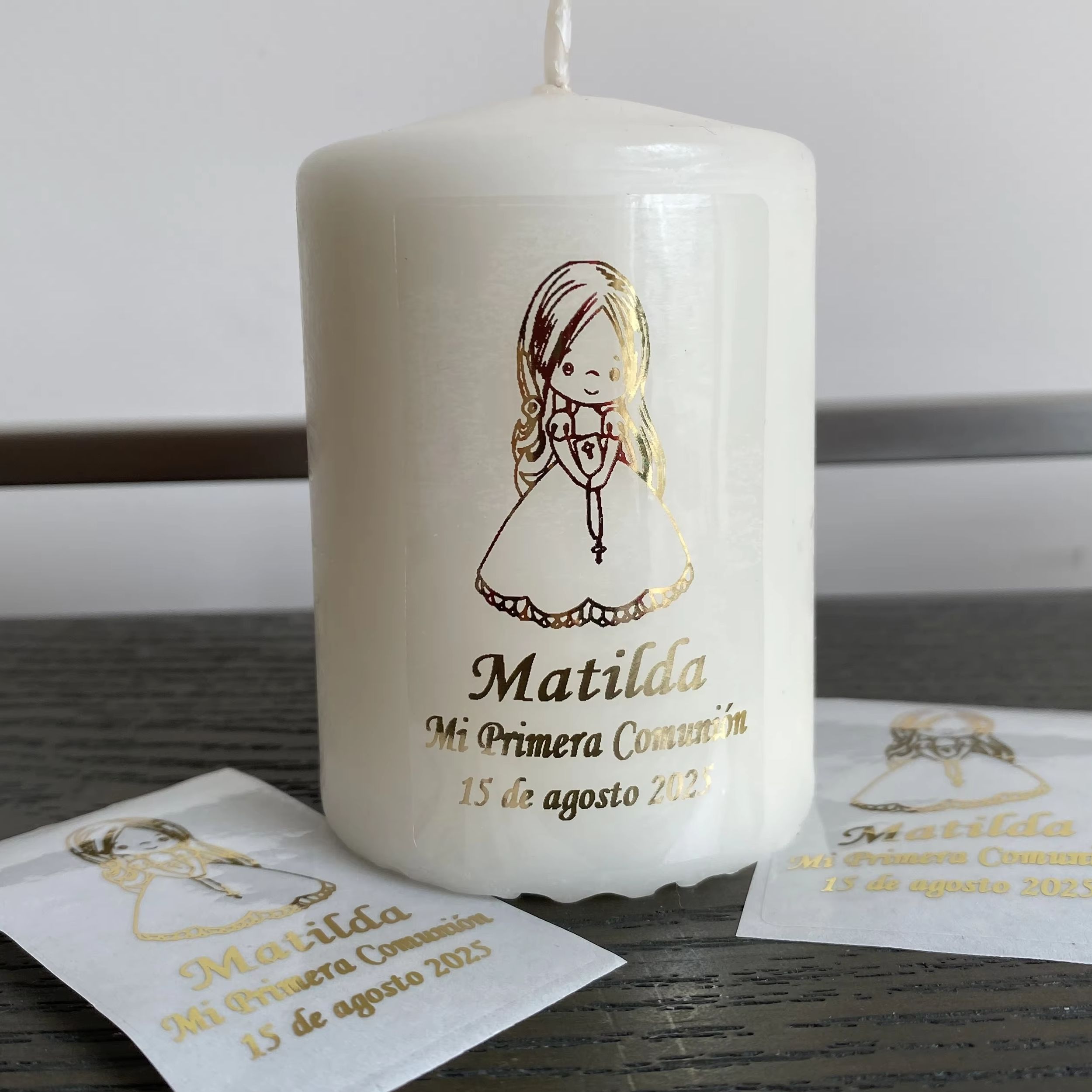 Meisjes Mi Primera Comunion Ge - Personalised Candle Label recensie en prijs