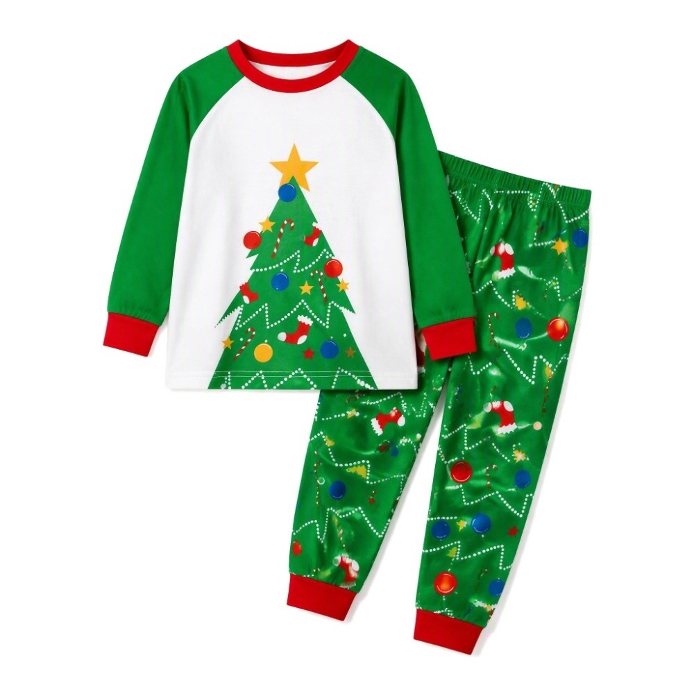 Kerstpyjama met lange mouwen,  - Family Tree Print recensie en prijs