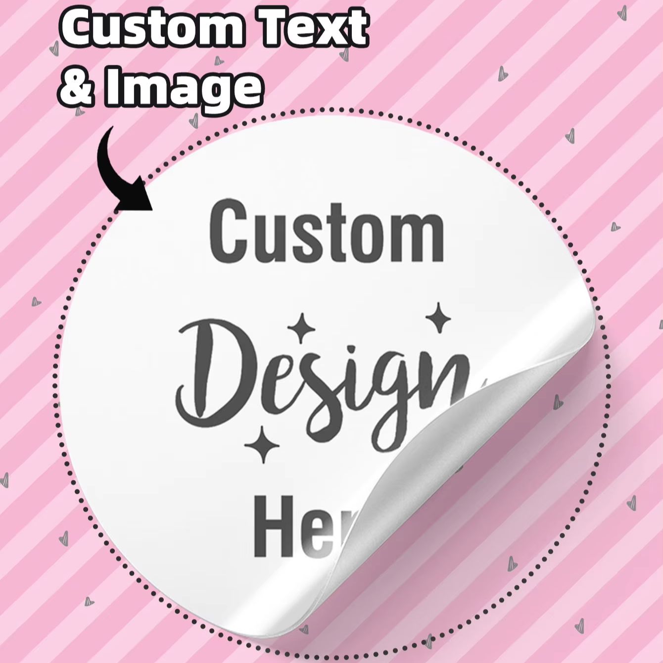 3/5/6CM op maat gemaakte water - Personalised Candle Label recensie en prijs