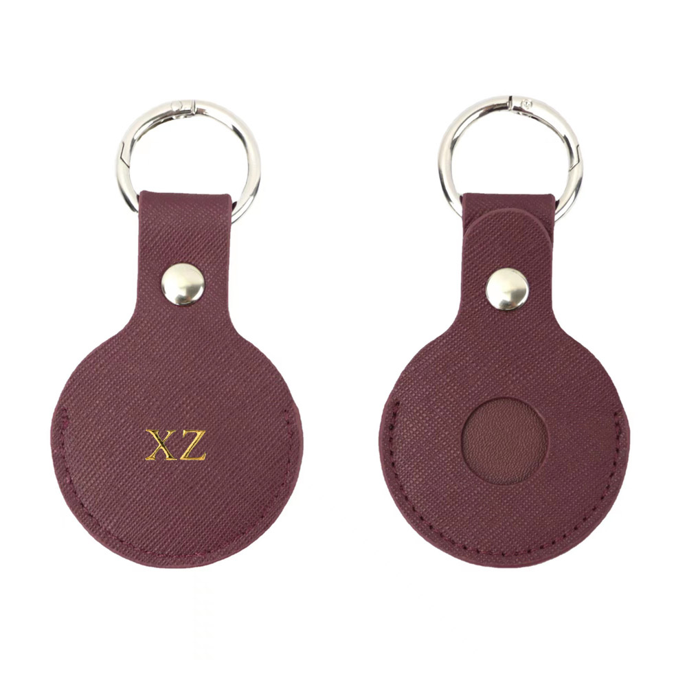 Aangepaste gouden beginletters - Monogram Keychain Leather recensie en prijs