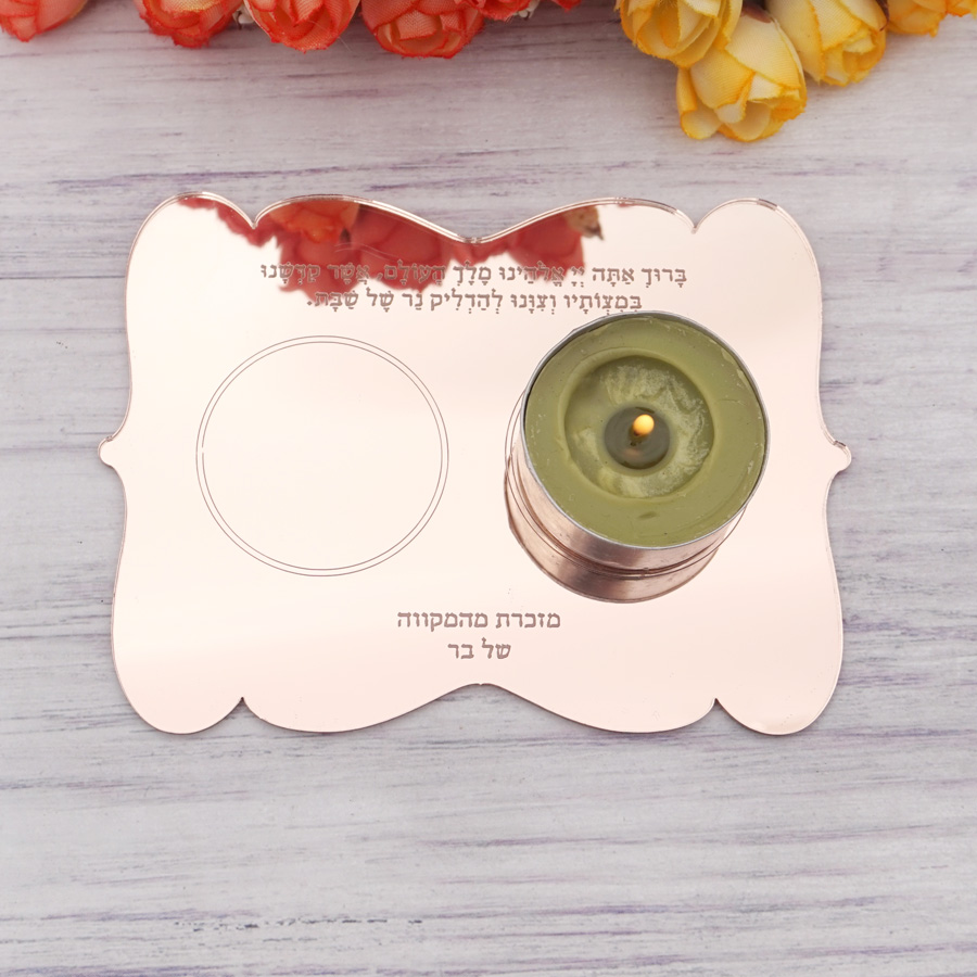 Gepersonaliseerde bruiloft taf - Personalised Candle Label recensie en prijs